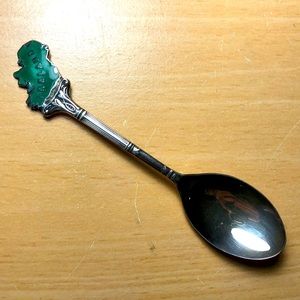 Ireland Sterling Silver Collectors Spoon